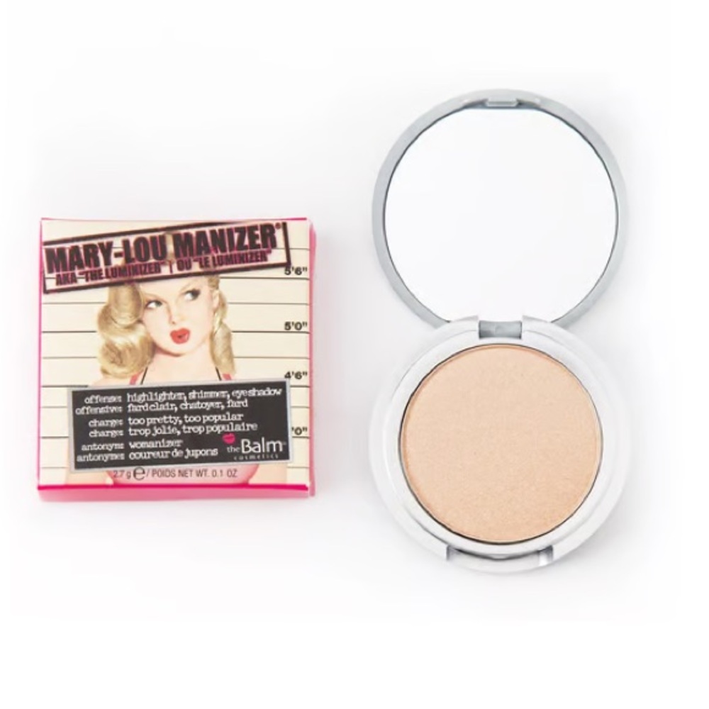The Balm Mary Lou Manizer Powder Highlighter NIB